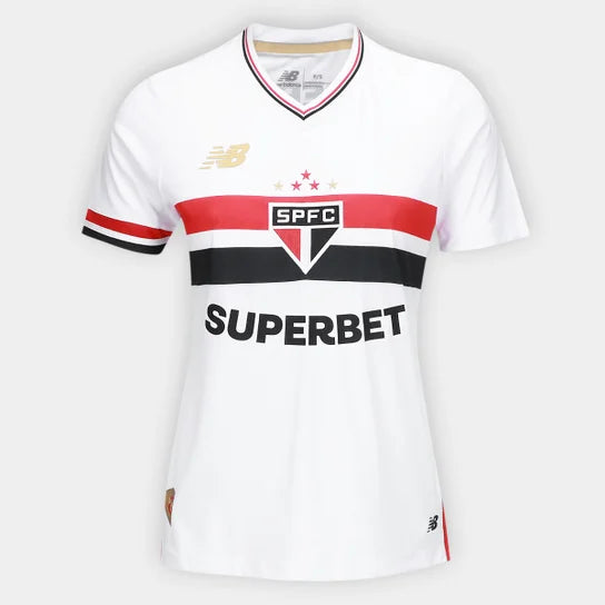Camisa Feminina São Paulo 2025/26 - Home