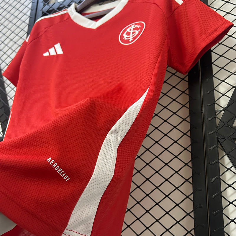 Camisa Feminina Internacional 2025/26 Home