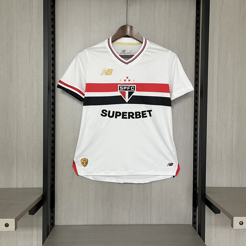 Camisa Feminina São Paulo 2025/26 - Home