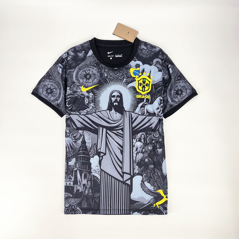 Camisa Seleção Brasil 2024/25 Cristo Redentor