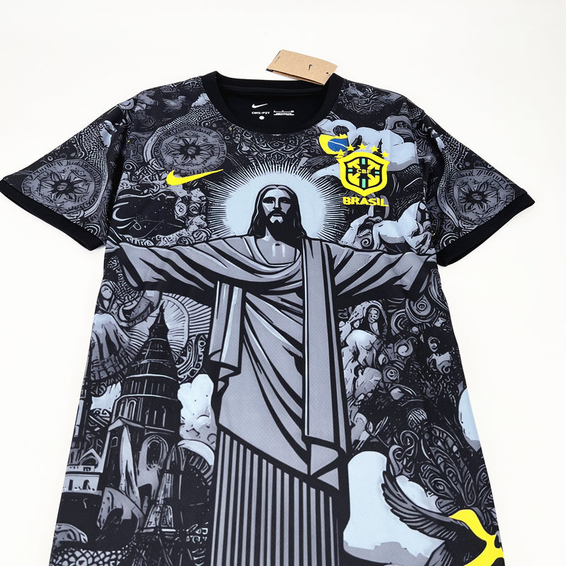 Camisa Seleção Brasil 2024/25 Cristo Redentor