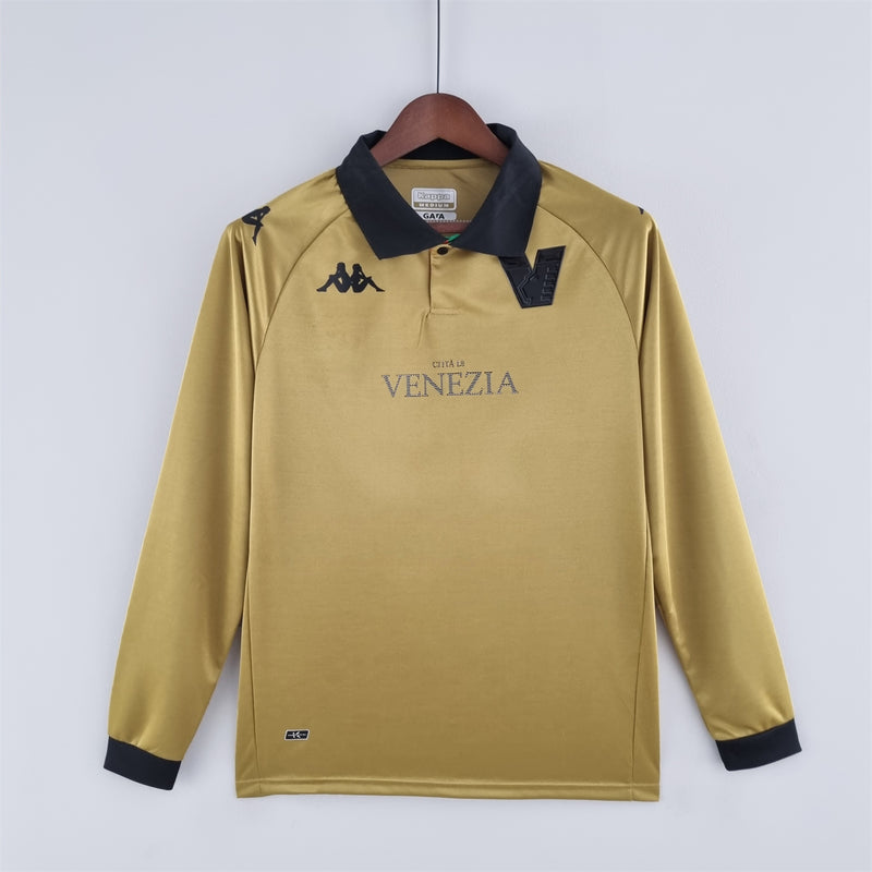 Camisa Venezia 2022/23 Home Manga Longa
